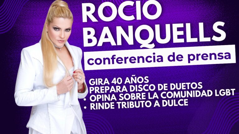 Rocío Banquells celebra 40 años como cantante en Guadalajara